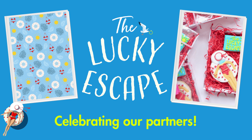The Lucky Escape celebrating our partners