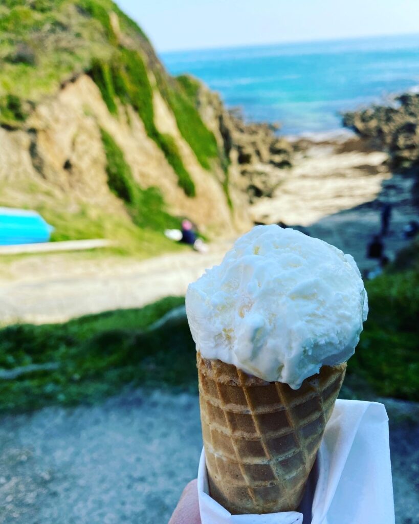An Ice cream in Cornwall 
